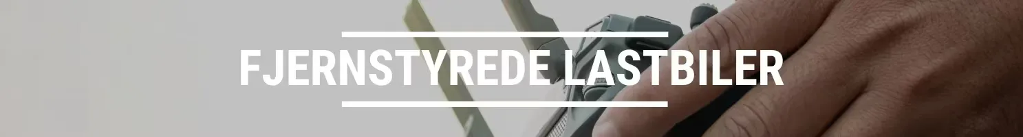 FJERNSTYREDE LASTBILER