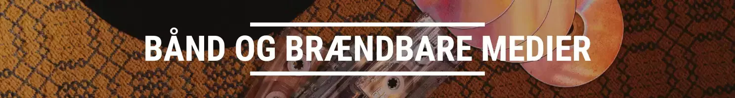 Bånd og brændbare medier banner