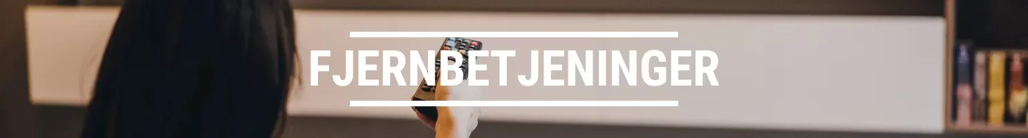 Fjernbetjeninger banner