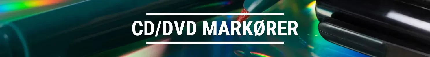 cd/dvd markør banner
