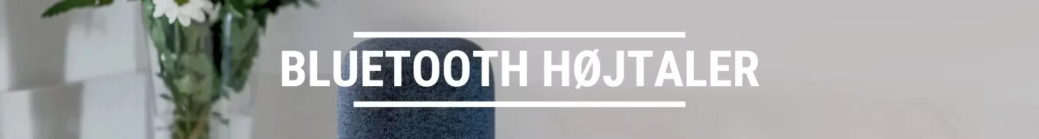 Bluetooth højtaler banner