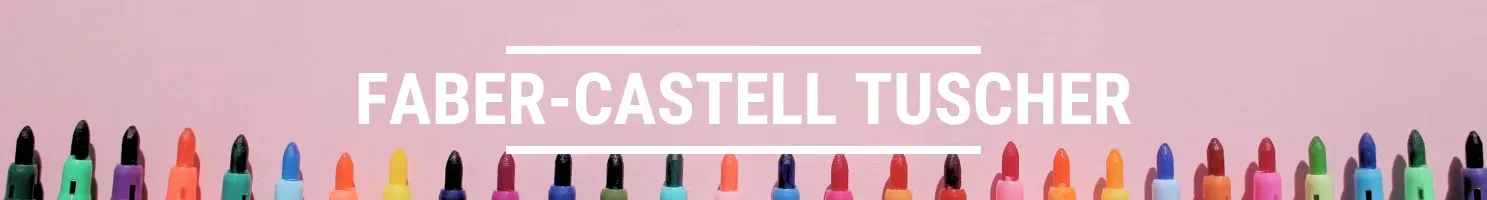 FABER-CASTELL TUSCHER BANNER