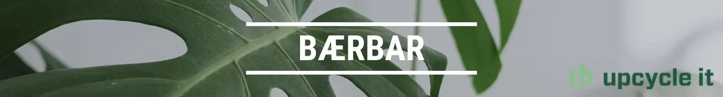 upcycle it bærbar banner