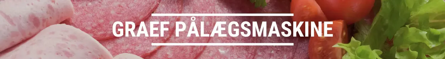 Graef pålægsmaskine banner