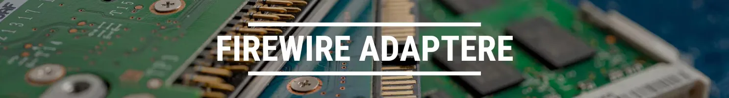 FIREWIRE ADAPTERE banner