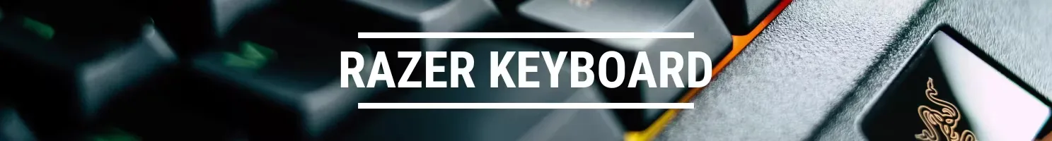 Razer keyboard banner.
