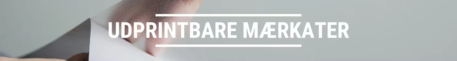 udprintbare mærkater banner