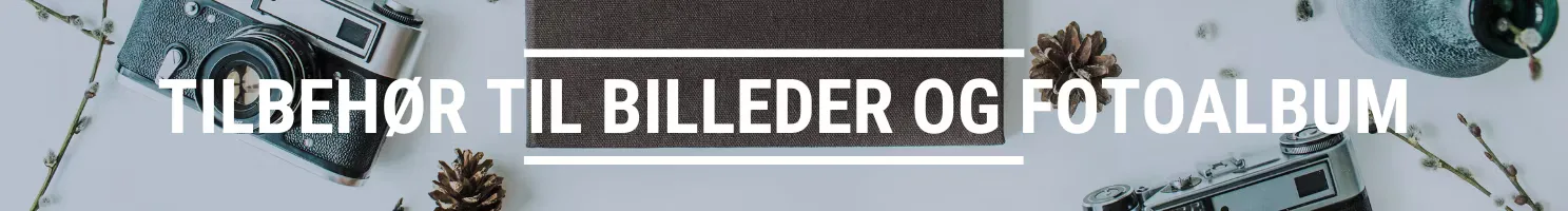 tilbehør til billeder og fotoalbum