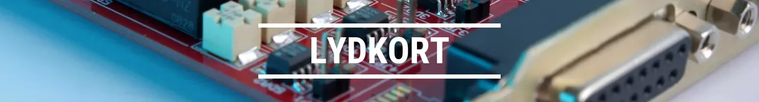 Lydkort banner.