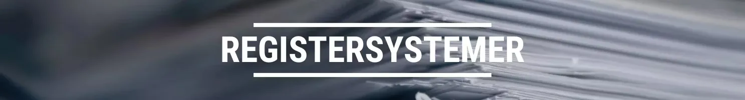 rEGISTERSYSTEMER BANNER