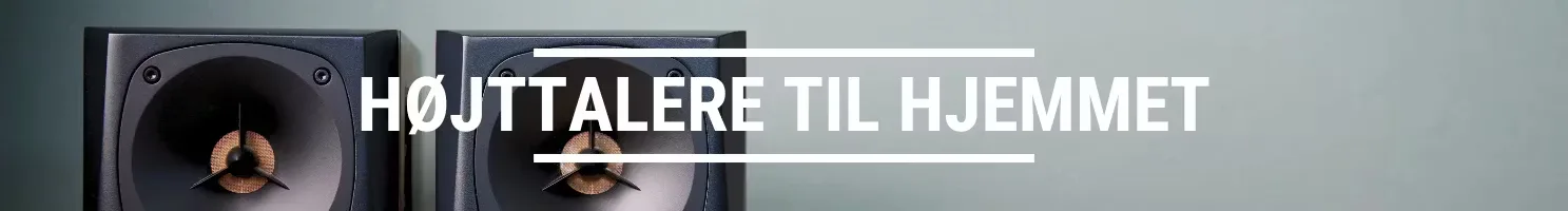 Højttalere til hjemmet banner