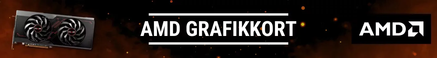 AMD grafikkort banner.