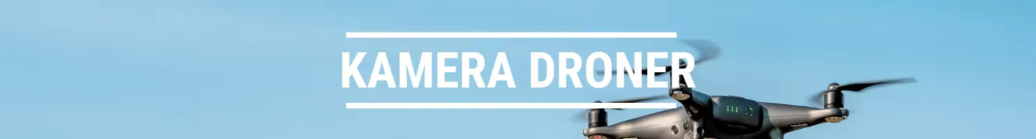 kamera droner