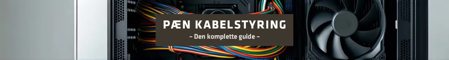 Kabelstyring i PC kabinet: Guide til køling og airflow