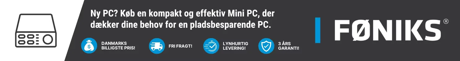 Føniks Mini PC banner
