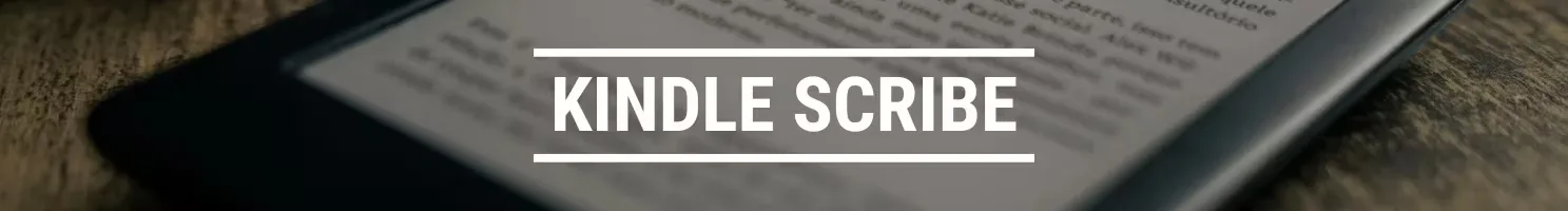 Kindle Scribe banner