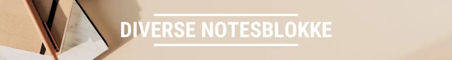 diverse notesblokke banner