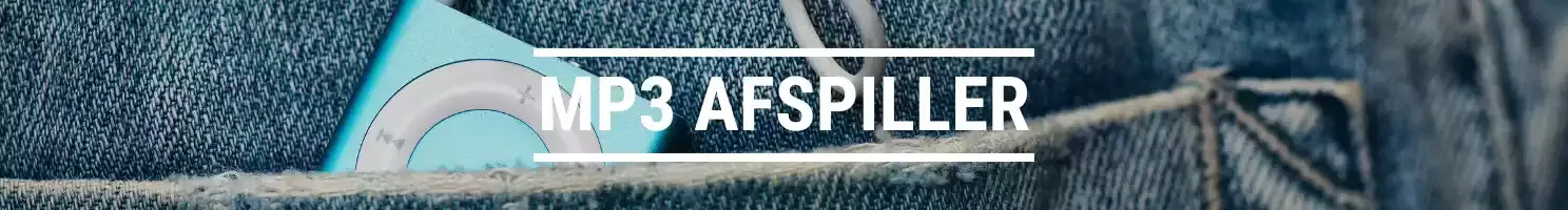 MP3 Afspillere banner