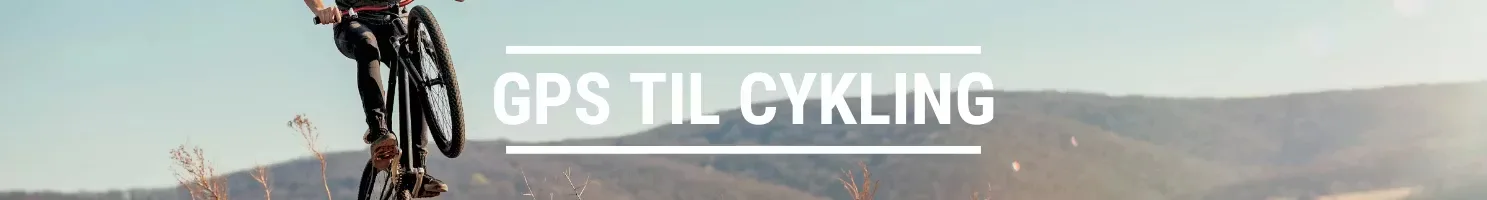 GPS til cykling banner