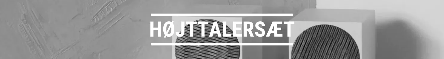 Højttalersæt banner