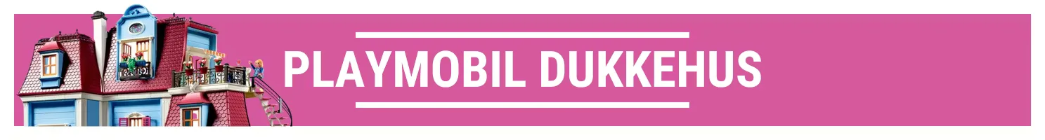 Playmobil dukkehus banner