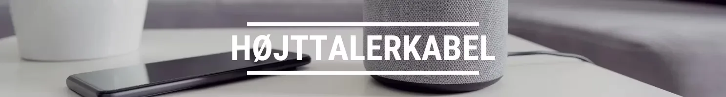 Højtalerkabel banner