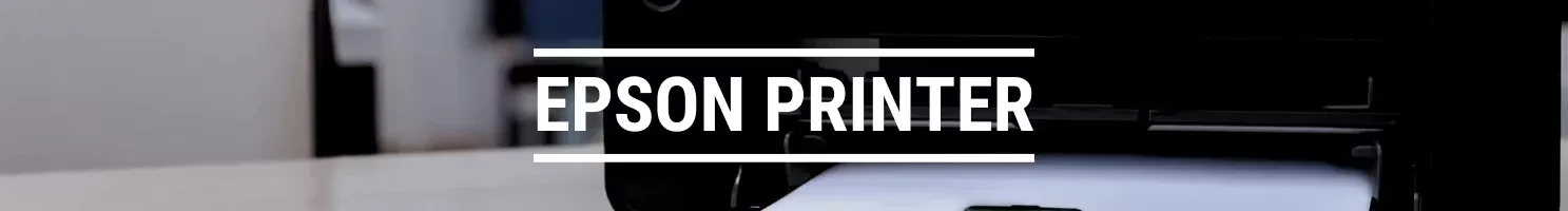 Epson printer banner