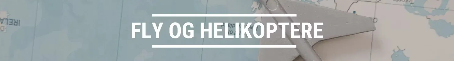 FLY OG HELIKOPTERE