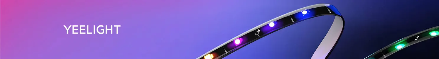 Yeelight lightstrips banner.