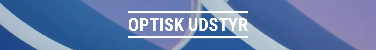 Optisk udstyr banner