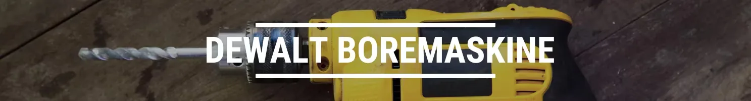 DEWALT BOREMASKINE