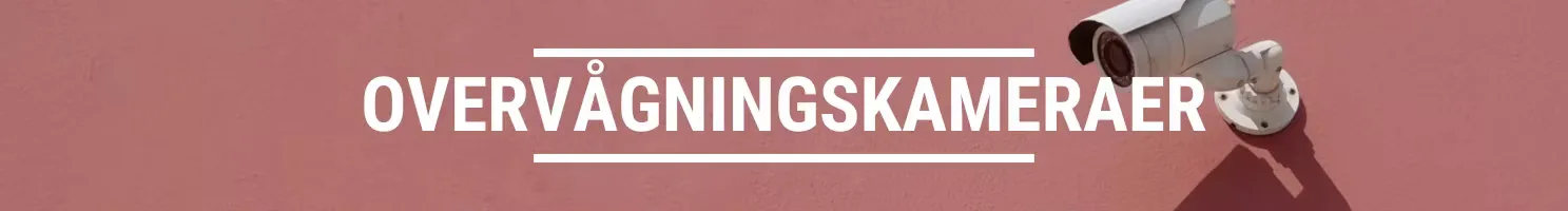 Overvågningskameraer banner