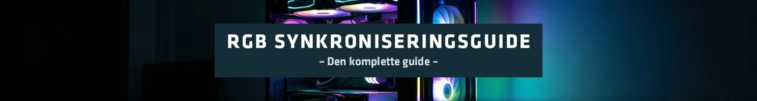 Synkronisering af RGB i PC: Guide til iCUE, Aura Sync