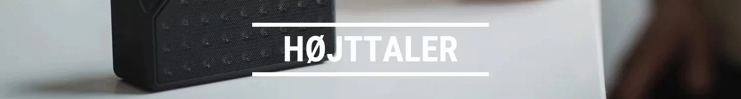 Højttaler banner