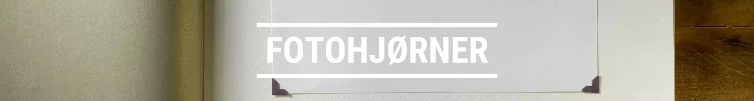 FOTOHJØRNER BANNER