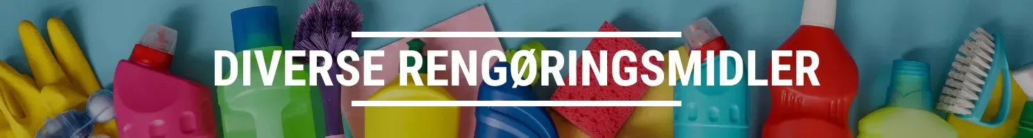 DIVERSE RENGØRINGSMIDLER