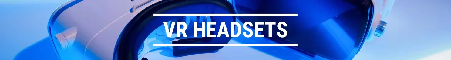 VR headsets banner