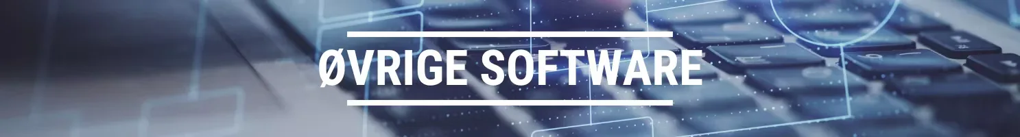 Øvrige software banner.