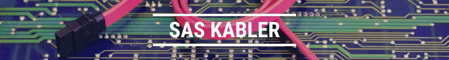 SAS kabel banner.