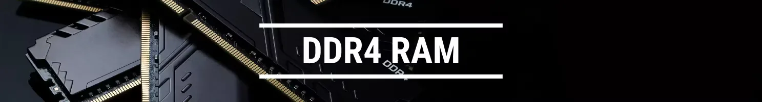 DDR 4 RAM banner.
