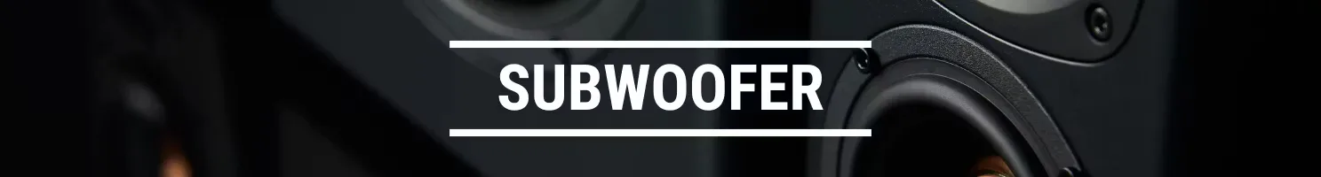 Subwoofer banner