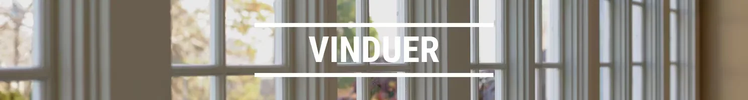 VINDUER