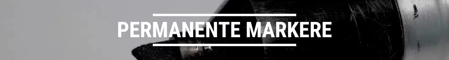 permanente markere banner