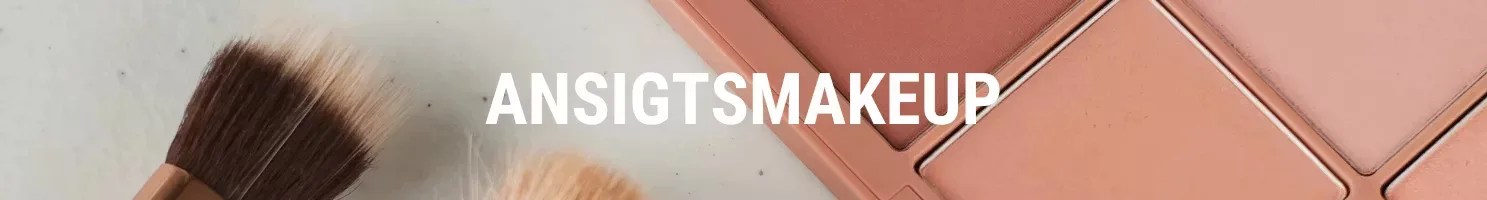 Ansigtsmakeup banner