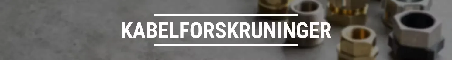 Kabelforskruninger