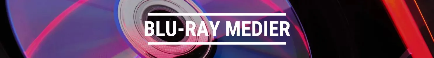 Blu-Ray medier banner.