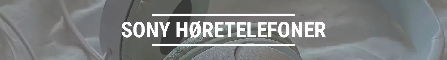 SONY HØRETELEFONER