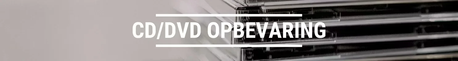 CD/DVD Opbevaring banner