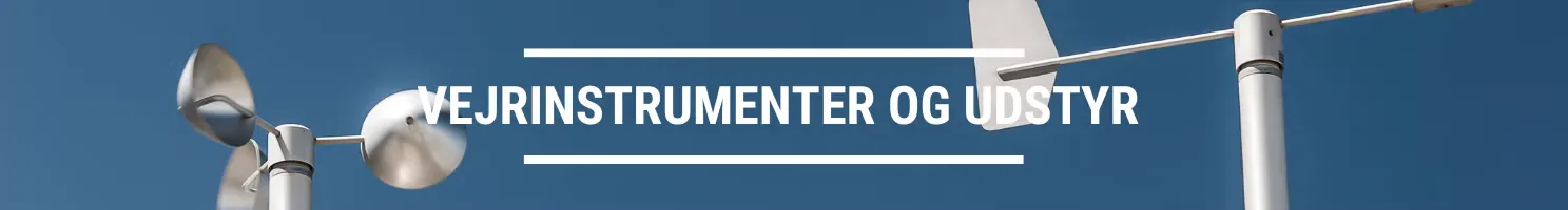 Vejrinstrumenter og udstyr