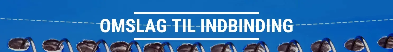 bANNER TIL OMSALG TIL INDBINDING
